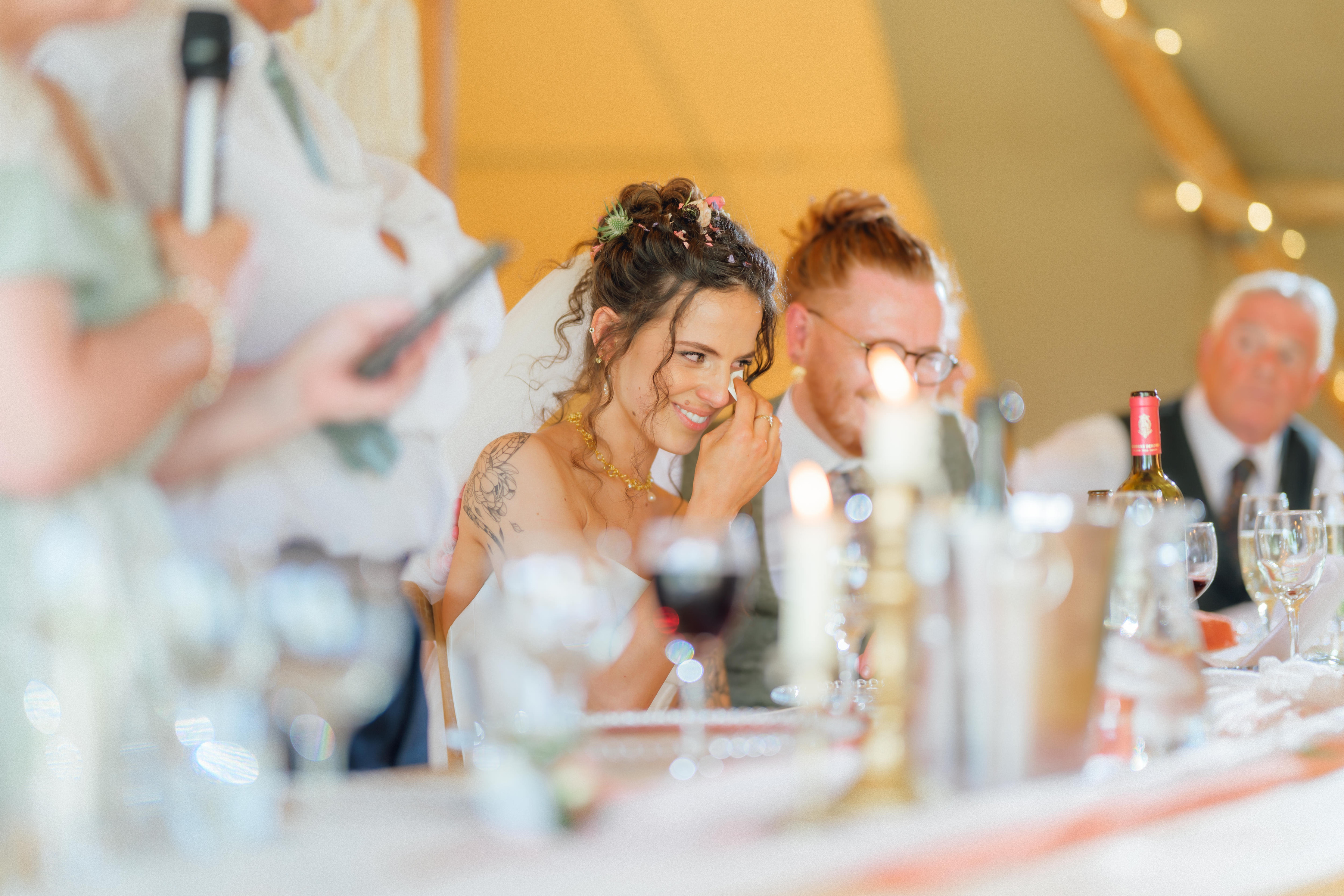 Speeches in the tipi